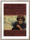 VIieme Exposition Internationalle d'Art de la Ville de Venise Framed Giclee Print by Ettore Tito