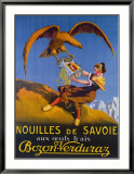 Nouilles de Svoie Lámina giclée enmarcada por E.l. Cousyn