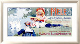 Mele-Abiti E Vestine Oprawiona reprodukcja giclee