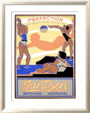Jantzen Bathing and Swim Costumes Lámina giclée enmarcada