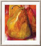 Tahitian Pears Lámina enmarcada de edición limitada por Sylvia Angeli