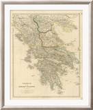 Greece, Ionian Islands, c.1832 Framed Giclee Print by John Arrowsmith