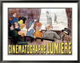 Cinematographe Lumiere Framed Giclee Print by Marcellin Auzolle