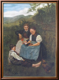 Tarde de verano Lámina por Hans Thoma Tarde de verano Lámina por Hans Thoma