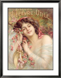 Lefevre-Utile Biscuits, Sara Bernhard Lámina giclée enmarcada Lefevre-Utile Biscuits, Sara Bernhard Lámina giclée enmarcada