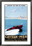 Cayeux Sur Mer Estampe encadrée par Pierre Commarmond