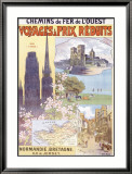 French Western Railway, Normandy Tour Lámina giclée enmarcada por Gustave Fraipont