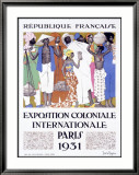 Exposition Coloniale, Paris 1931 Framed Giclee Print by Jacques de la Neziere