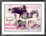 Grosser Mode Preis Estampe encadrée par Ernst Deutsch