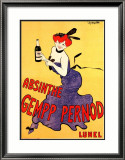 The Absinthe Gempp Pernod Estampe encadrée par Leonetto Cappiello