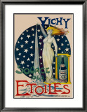 Vichy Etoiles Lámina giclée enmarcada por Tulus