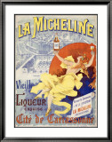 La Micheline Estampe encadrée par M. Tognarelli