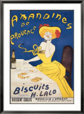 Amandines Estampe encadrée par Leonetto Cappiello