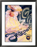 Cafe Jacqmotte Lámina giclée enmarcada por Fernand Toussaint Cafe Jacqmotte Lámina giclée enmarcada por Fernand Toussaint