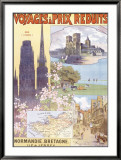 French Western Railway, Normandy Tour Lámina giclée enmarcada por Gustave Fraipont