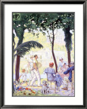 Pougues-les-Eaux Framed Giclee Print by F. Jonas