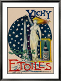 Vichy Etoiles Lámina giclée enmarcada por Tulus