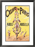 Casino de Paris Estampe encadrée