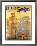 Elixir Gaulois Innrammet Giclee-trykk av Geo Blott Elixir Gaulois Innrammet Giclee-trykk av Geo Blott