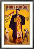 Folies Bergeres, Chinese Giant Framed Giclee Print by Jacobi 