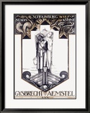 Gysbrecht Van Aemstel Play Estampe encadrée par Richard N Roland-holst