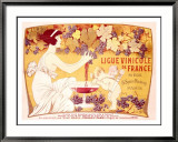 Liga vinícola de Francia Lámina giclée enmarcada por Manuel Orazi Liga vinícola de Francia Lámina giclée enmarcada por Manuel Orazi