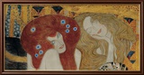 Beethoven Frieze (detail) Láminas por Gustav Klimt