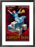 Cordon Bleu Estampe encadrée par Henry Le Monnier