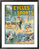 Exposition Internationale, Cycles & Sports Lámina giclée enmarcada por Lucien Lefevre Exposition Internationale, Cycles & Sports Lámina giclée enmarcada por Lucien Lefevre
