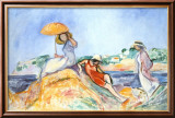 The Yellow Parasol Affiches par Henri Lebasque