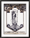 Gysbrecht Van Aemstel Play Estampe encadrée par Richard N Roland-holst