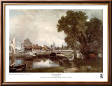 Le moulin de Dedham Affiches par John Constable