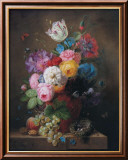 Rich Still Life of Roses Poster av Arnoldus Bloemers Rich Still Life of Roses Poster av Arnoldus Bloemers