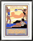 Jantzen Bathing and Swim Costumes Lámina giclée enmarcada Jantzen Bathing and Swim Costumes Lámina giclée enmarcada