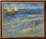Seascape at Saintes-Maries, c.1888 Sztuka autor Vincent van Gogh Seascape at Saintes-Maries, c.1888 Sztuka autor Vincent van Gogh