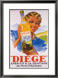 Diege Framed Giclee Print by Henry Le Monnier