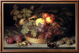 Fruit Basket Plakater av Johannes Bosschaert