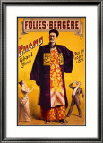 Folies Bergeres, Chinese Giant Framed Giclee Print by Jacobi 