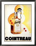 Cointreau Estampe encadrée par Charles Loupot