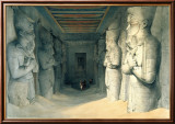 Interior of Abou Simbel Pósters por David Roberts Interior of Abou Simbel Pósters por David Roberts