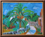 Path with Palm-Tree, Porto d'Ischia, 1957 Taide tekijänä Hans Purrmann
