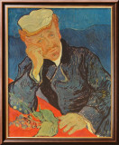 Dr. Paul Gachet, c.1890 Posters af Vincent van Gogh