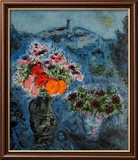 Bunch of Violets Affiches par Marc Chagall