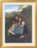 Soirée d'été Affiches par Hans Thoma