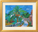 Path with Palm-Tree, Porto d'Ischia, 1957 Posters par Hans Purrmann