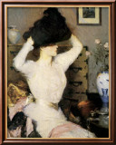 The Black Hat Pósters por Frank Weston Benson