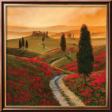 Amapolas Póster por Thomas Mcgrath