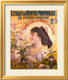 Extrait de Menthe Provencale Lámina giclée enmarcada Extrait de Menthe Provencale Lámina giclée enmarcada