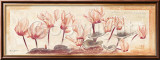 My Cyclamen in Bloom Affiches par Anna Gardner
