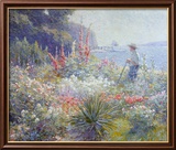 Mrs. Mayer's Garden Láminas por Abbott Fuller Graves
